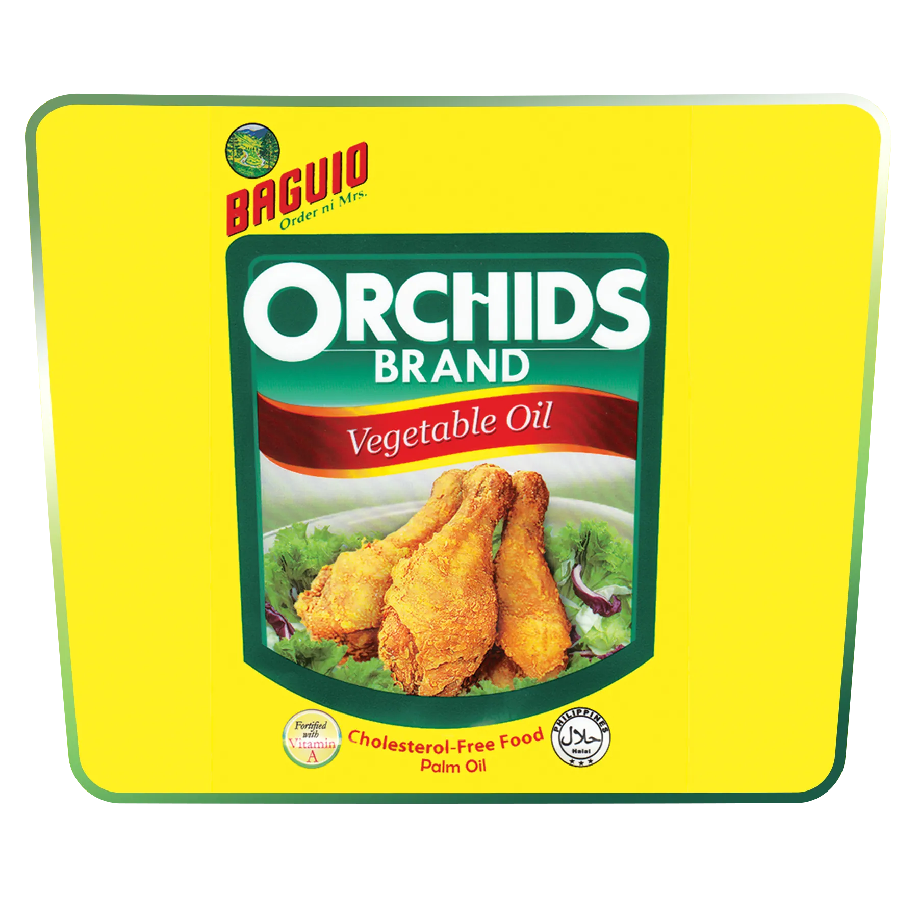 Baguio Orchids Brand Vegetable Oil