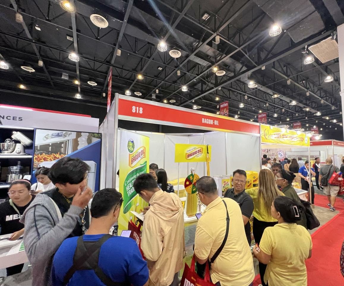 Baguio Oil product display at MAFBEX 2024