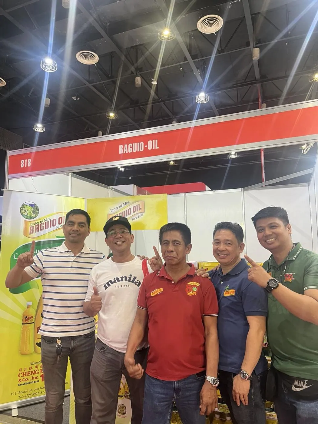 Baguio Oil team members at MAFBEX 2024