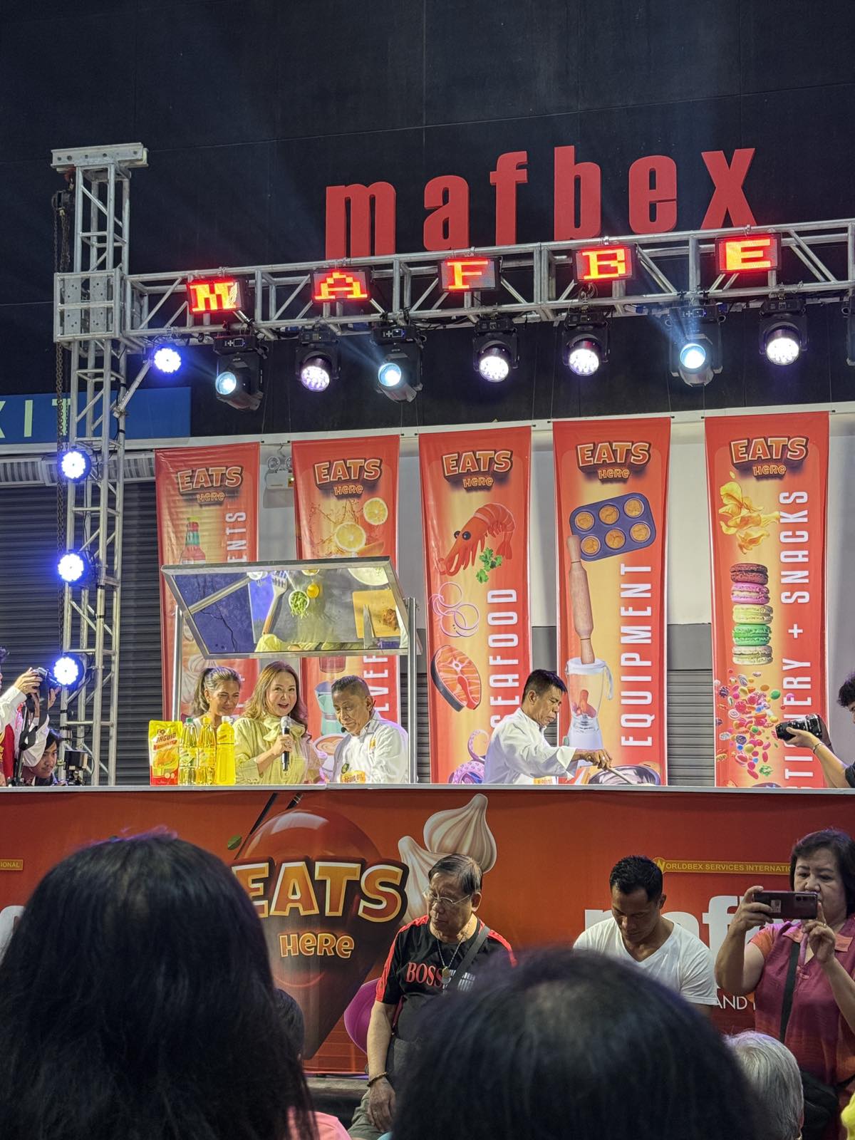 Baguio Oil product display at MAFBEX 2025