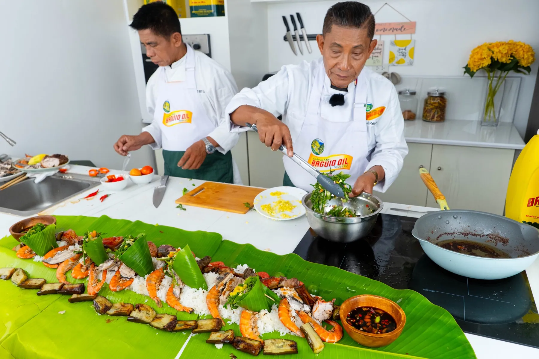 Boodle Fight with Assortment of Grilled Meats & Seafoods — photo 2