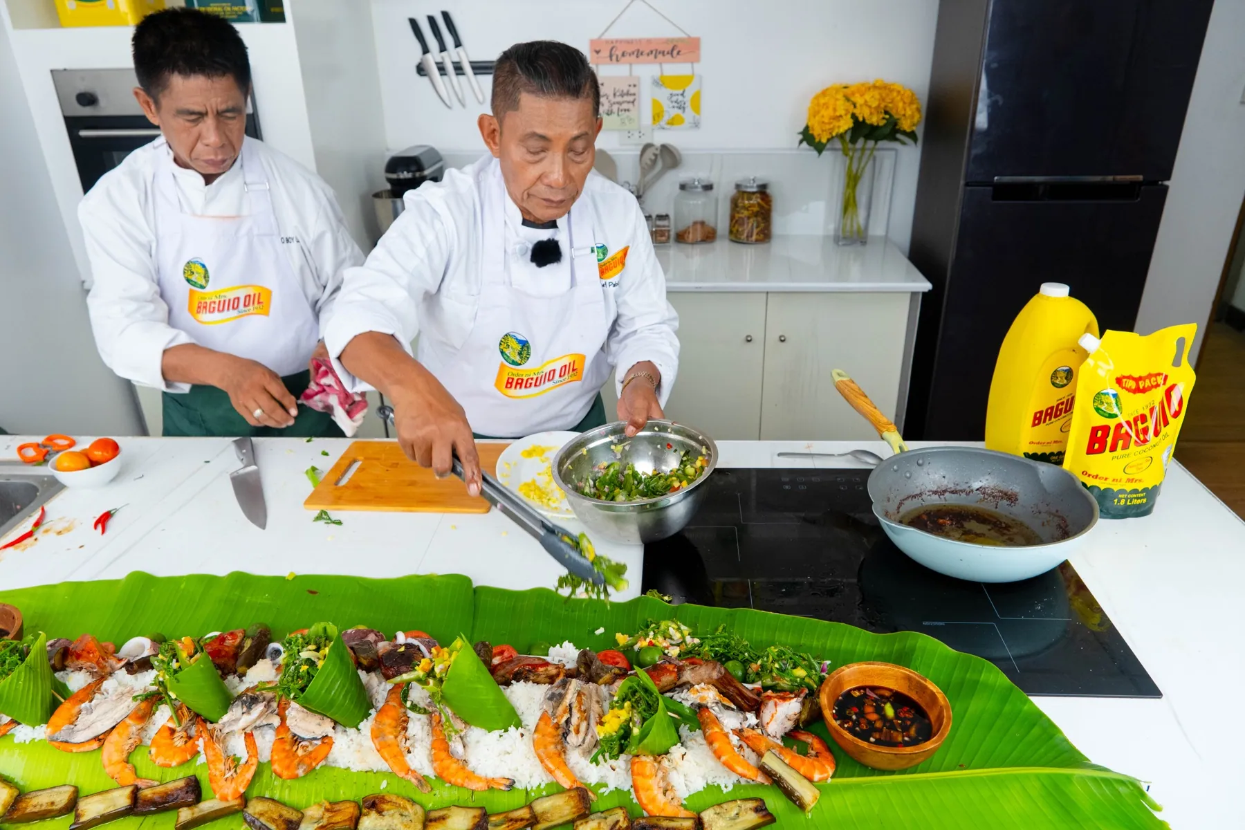 Boodle Fight with Assortment of Grilled Meats & Seafoods — photo 3
