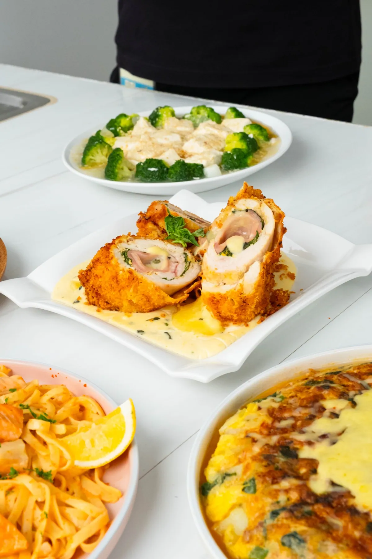 Chicken Cordon Bleu with Béchamel Creamy Sauce — photo 2